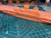 3d Printed Kits 1/700 Hms Malta Class Aircraft Carrier(full Hull/waterline)